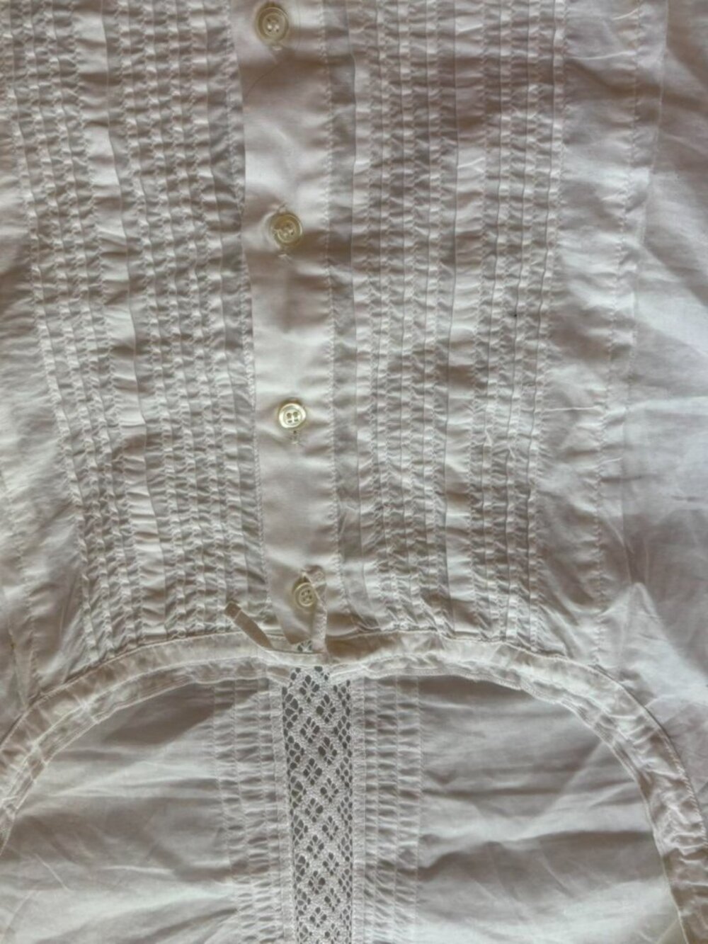 MAX&Co. Women's White and Cream Blouse - Picture 2 of 7